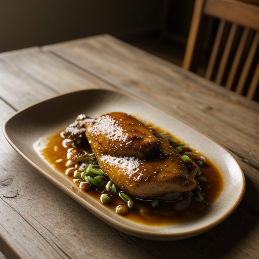 Chicken in Lemon Grass and Chili (Ga Xao Xa Ot recipe image