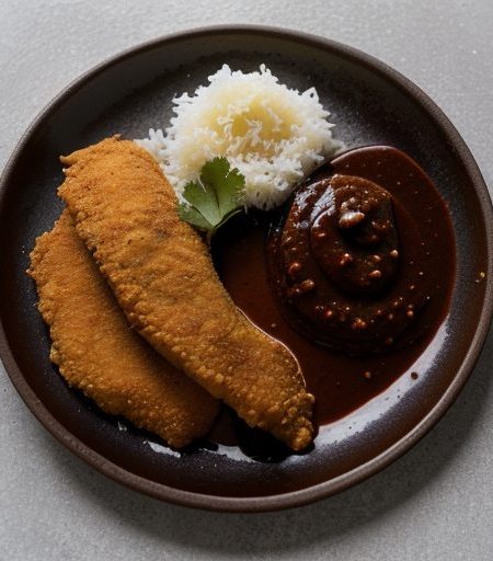 Chicken in Mole Sauce in the Puebla Style recipe image