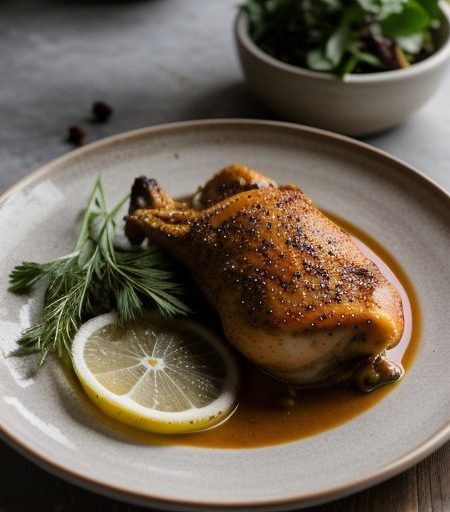 Chicken in Moroccan Style W/Pickled Lemons & recipe image