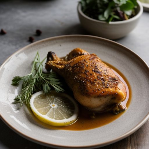Chicken in Moroccan Style W/Pickled Lemons & recipe image