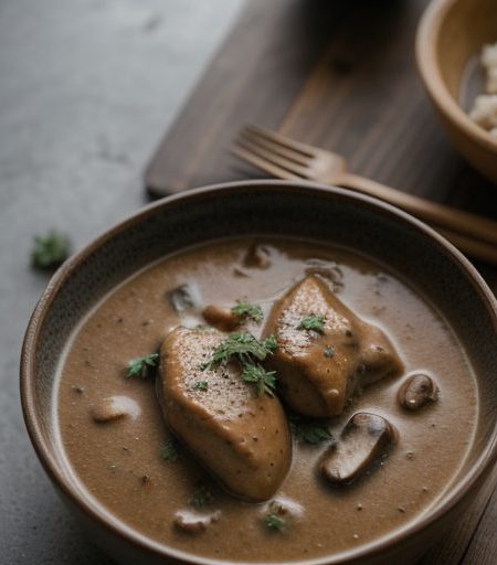 Chicken in Mushroom Sauce recipe image