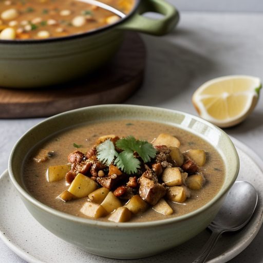 Chicken in Nut Sauce recipe image
