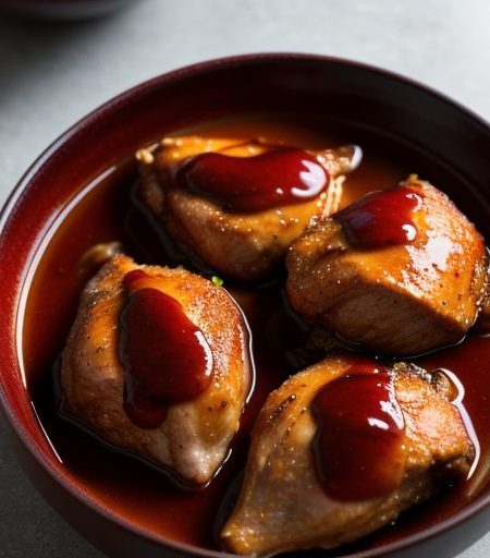 Chicken in Plum Sauce recipe image