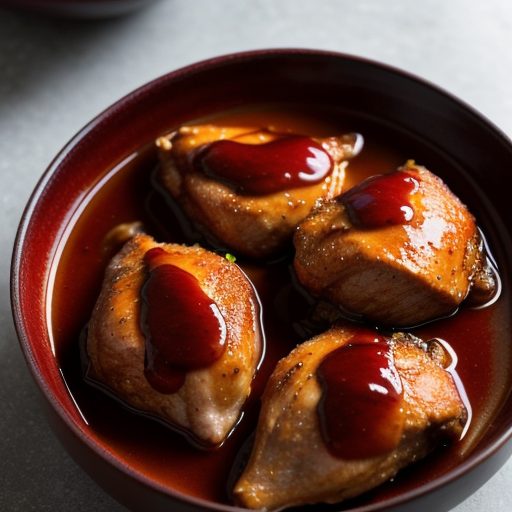 Chicken in Plum Sauce recipe image