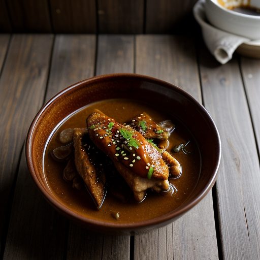 Chicken in Spicy Brown Sauce recipe image
