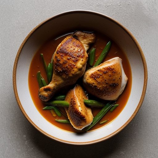 Chicken in Spicy Orange Sauce recipe image