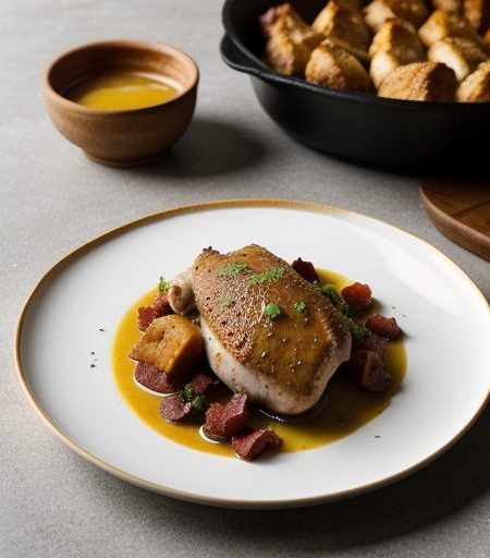 Chicken in Wine (French - Coq Au Vin recipe image