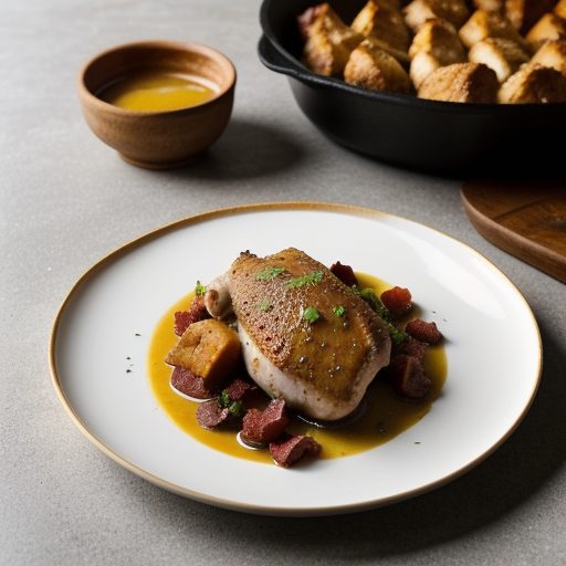 Chicken in Wine (French - Coq Au Vin recipe image