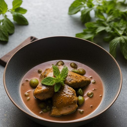 Chicken in a Pungent Sauce--Modern Version recipe image