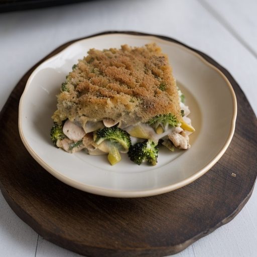 Chicken or Turkey Broccoli Casserole recipe image