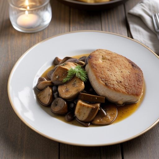 Chicken or Veal Marsala recipe image