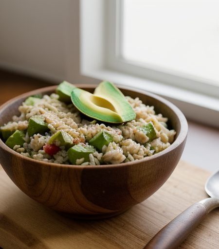 Chicken/Avacado Rice Salad (Pjxg05 A recipe image