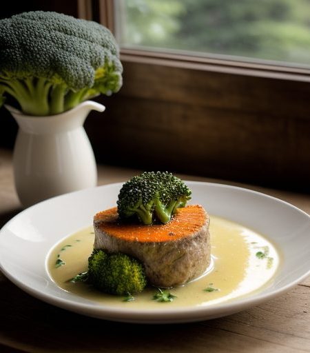 Chickenbroth With Broccoli recipe image