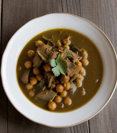 Chickpea & Artichoke Heart Stew (Aquarius recipe image