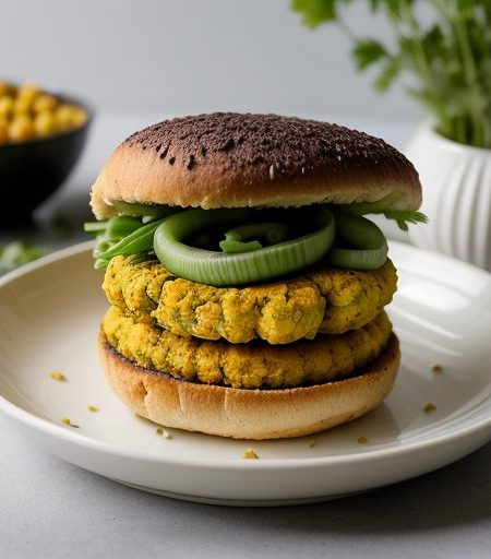 Chickpea Burgers recipe image