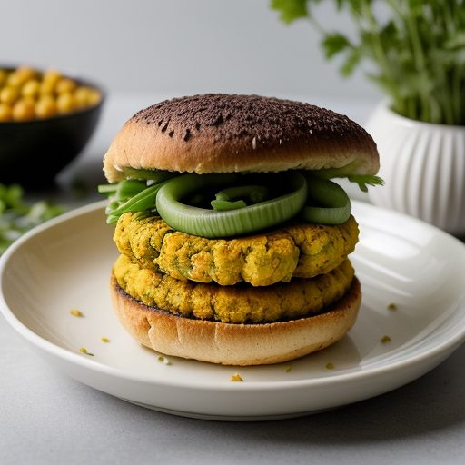 Chickpea Burgers recipe image
