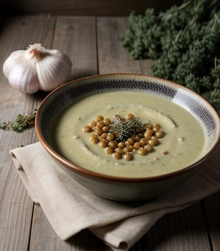Chickpea and Escarole Soup recipe image