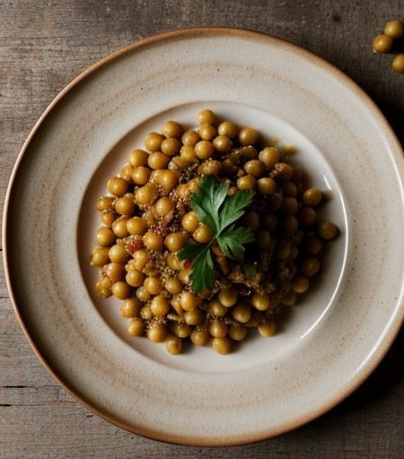 Chickpeas With Tomatoes & Rice recipe image