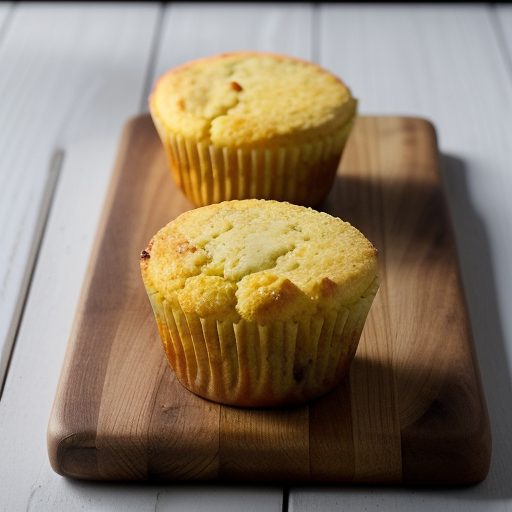Chile Cheese Cornbread Muffins recipe image
