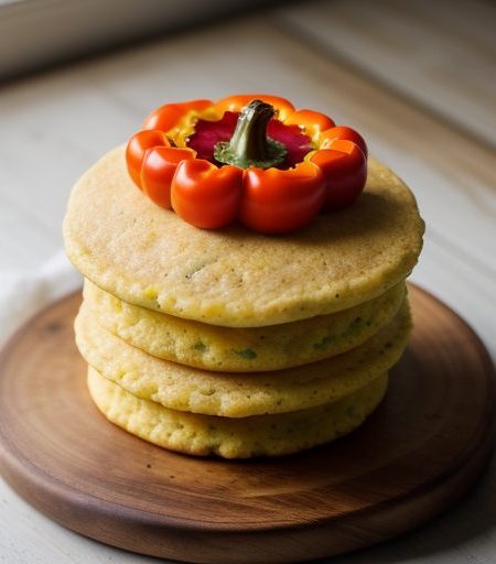 Chile Corn Cakes recipe image