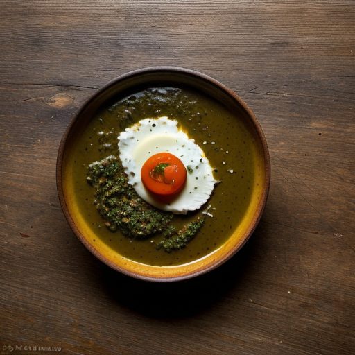 Chile Pablano With Verde Sauce recipe image
