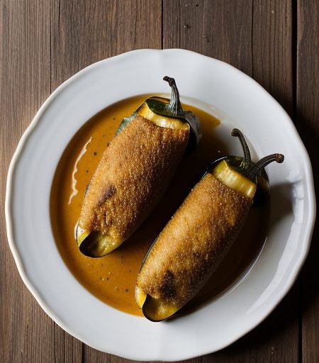 Chile Rellenos (Stuffed Chiles recipe image