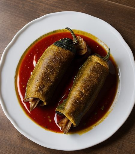 Chile Rellenos (Stuffed Chiles recipe image