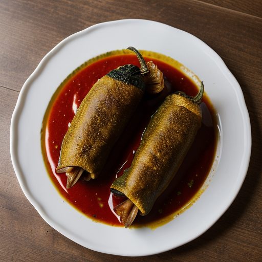 Chile Rellenos (Stuffed Chiles recipe image