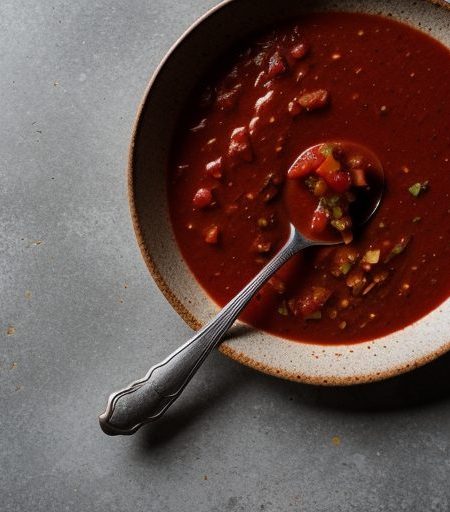 Chile Salsa (Hot Tomato-Pepper Sauce recipe image