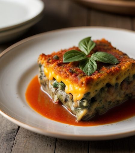Chiles Rellenos Casserole W/Marinara recipe image