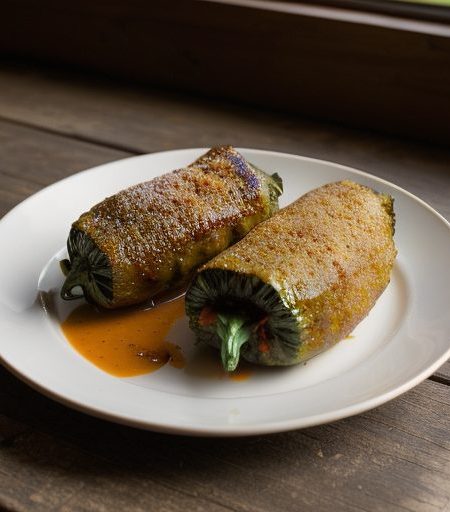 Chiles Rellenos Ii (Spicy Meat Filled Pepper recipe image