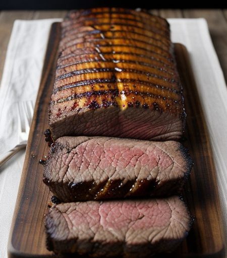 Chili Barbecued Beef recipe image