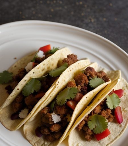 Chili Bean Tacos recipe image