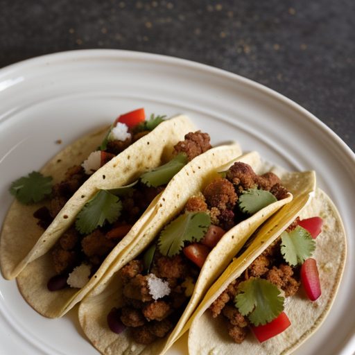 Chili Bean Tacos recipe image
