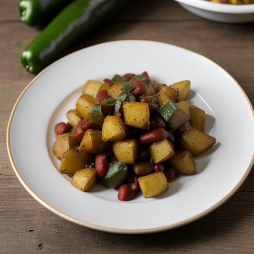 Chili-Cheese Potatoes recipe image