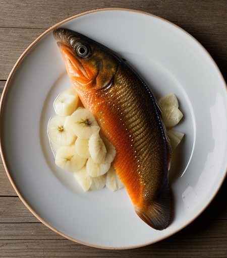 Chili-Orange Fish Fillets With Banana recipe image