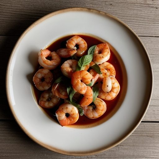 Chili Shrimp With Basil recipe image