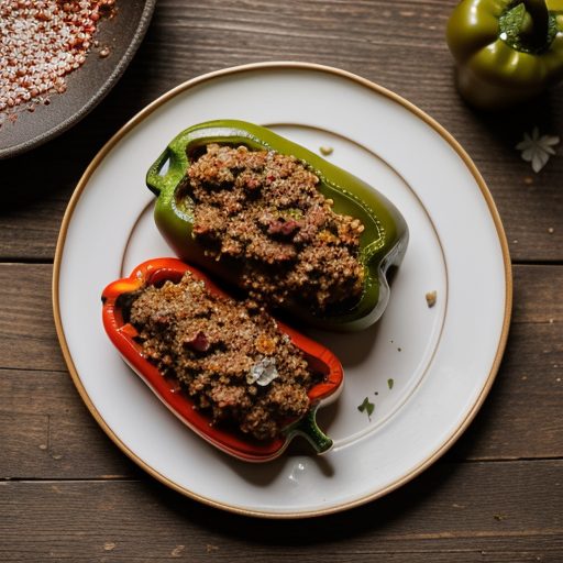 Chili-Stuffed Peppers recipe image