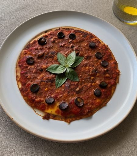 Chili-Topped Pizza and Vegetarian Chili recipe image