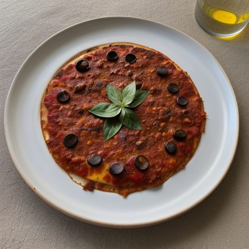 Chili-Topped Pizza and Vegetarian Chili recipe image