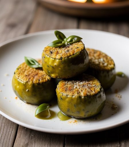 Chilies Rellenos Stuffed With Herbed Chevre recipe image
