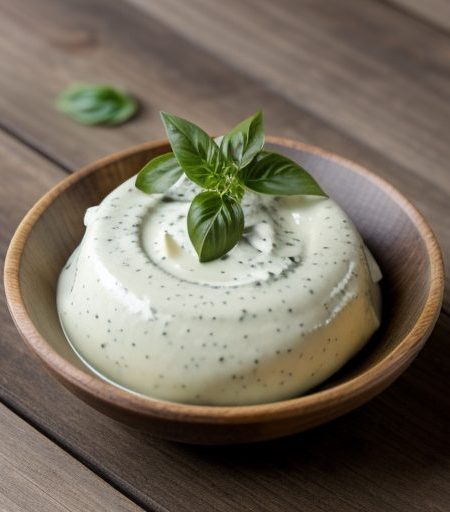Chilled Artichokes With Basil Sauce recipe image