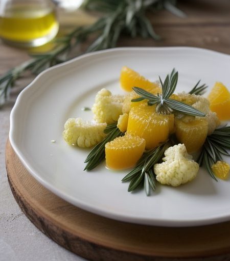 Chilled Cauliflower in Citrus Vinaigrette recipe image