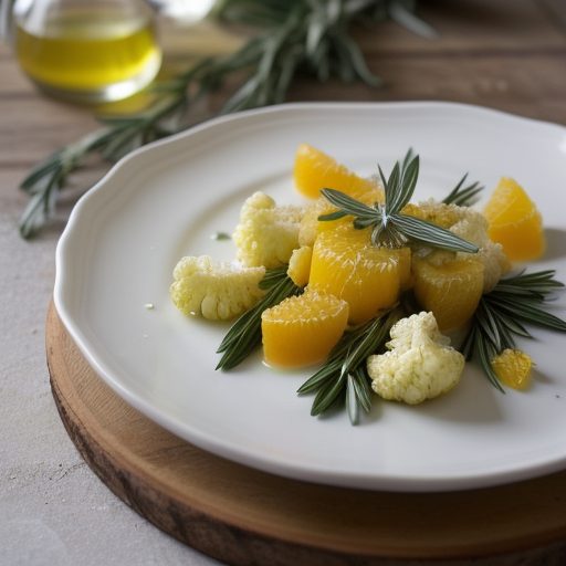 Chilled Cauliflower in Citrus Vinaigrette recipe image