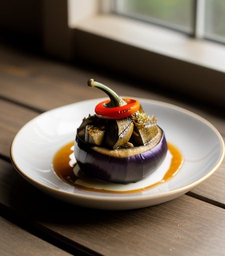 Chilled Eggplant Appetizer recipe image