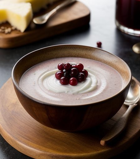 Chilled Fruit Soup recipe image