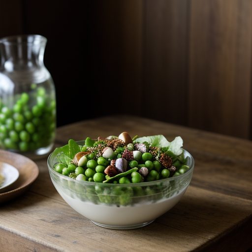 Chilled Green Pea-and-Lettuce Salad (2 PTS recipe image