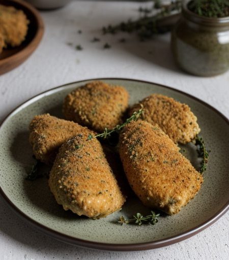 Chilled Herb Fried Chicken recipe image