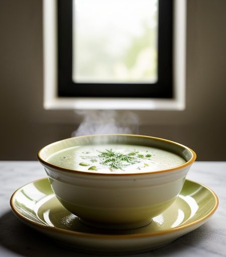 Chilled Leek & Potato Soup recipe image