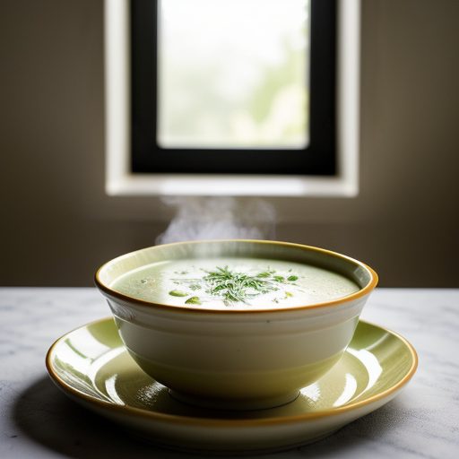 Chilled Leek & Potato Soup recipe image
